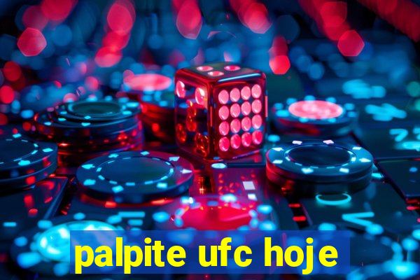 palpite ufc hoje